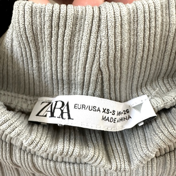 Zara seamless ribbed bodysuit NWOT - Picture 2 of 3